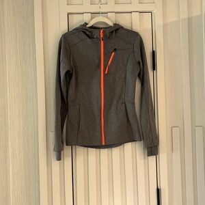 Mondetta Women’s Workout Jacket with Contrast Zipper - Size S